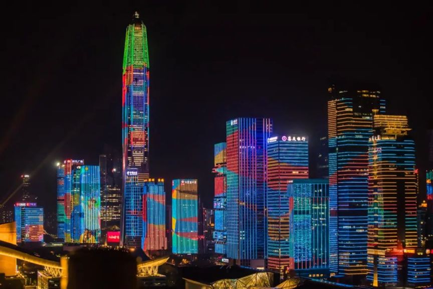 中心灯光秀时间2025年麻将胡了免费试玩深圳市民(图1)